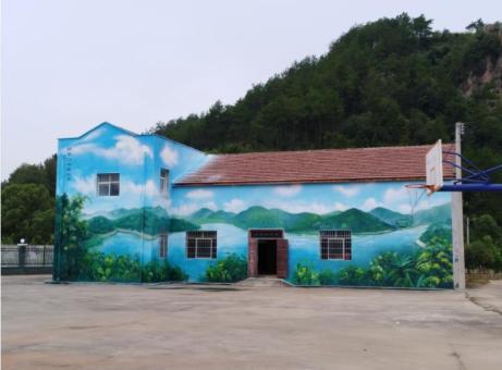 汉源彩绘墙绘一般制作的位置