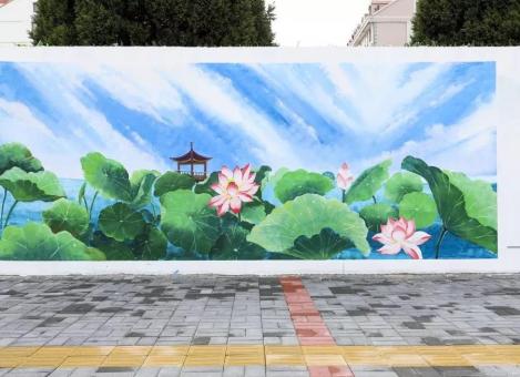 汉源墙绘施工材料制作工艺说明