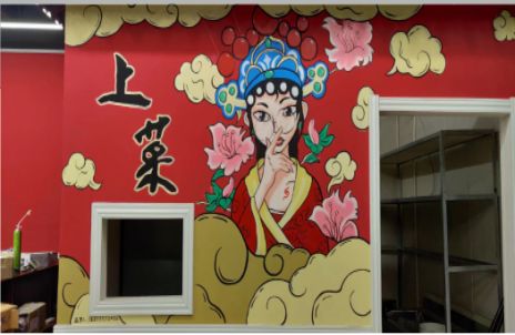 汉源墙体彩绘的发展和应用