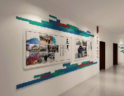 汉源企业文化墙用什么材料好？