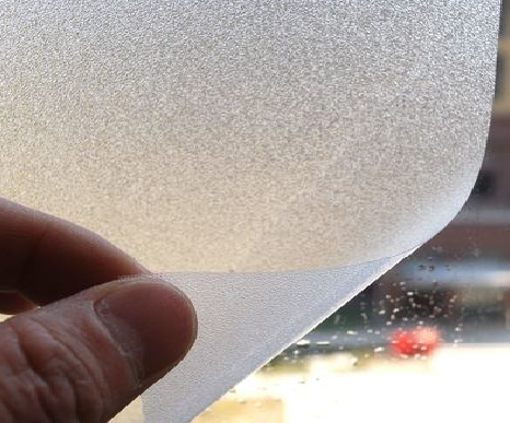 汉源玻璃门外面粘广告用什么材料好？