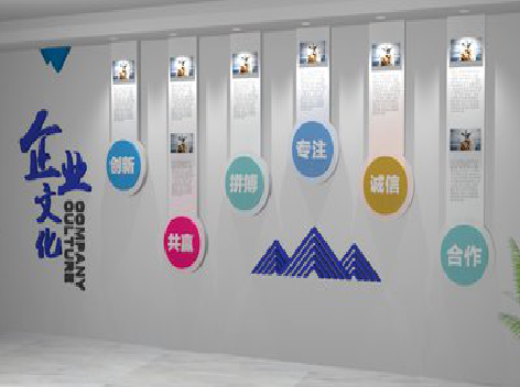 汉源企业文化墙需要传递什么办公文化？